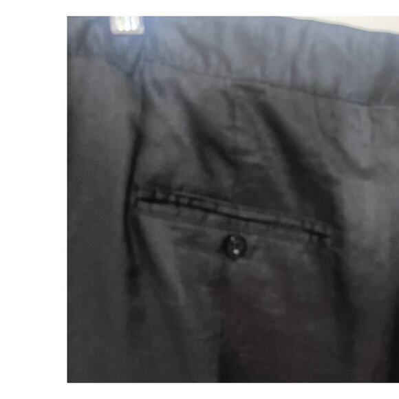 Godbody Collection 100% Linen Black Pants Lightweight Casual Minimalist 2XL - Picture 9 of 11